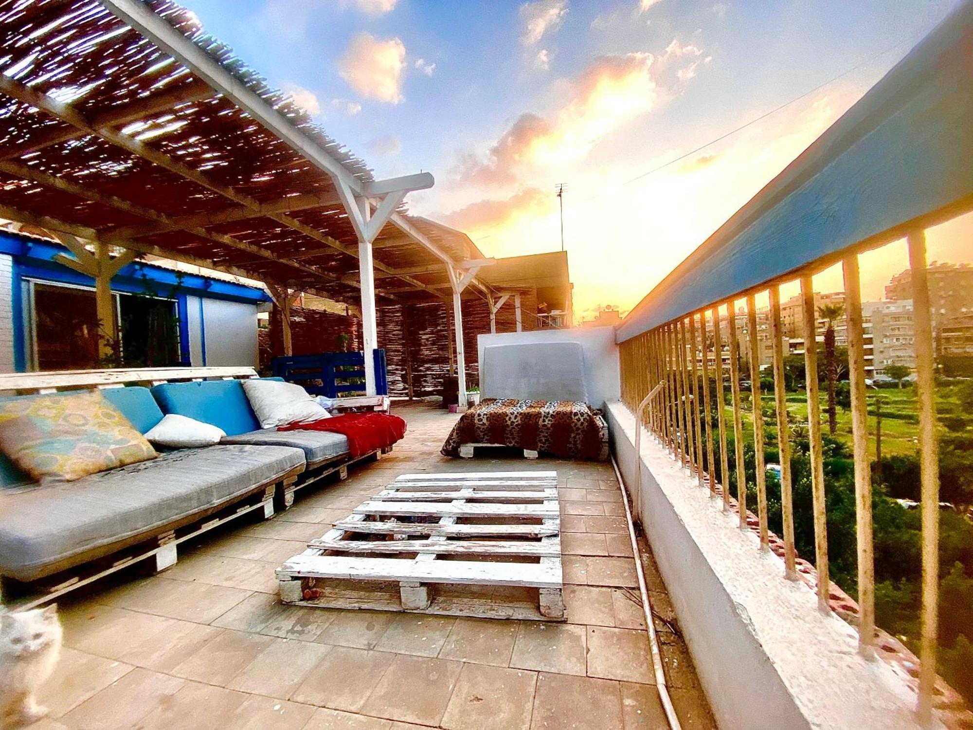 Airport Rooftop Club Luxurious Rooms And Studios Cairo Exterior foto